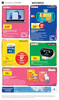 Promotion Nintendo Switch lite dans le prospectus Intermarché Super, valable du 04/08/2026 au 06/09/2026 Promo Nintendo Switch lite dans le catalogue Intermarché Super du moment à la page 42