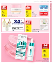 Promos Diadermine dans le catalogue "TOUTES EN BEAUTÉ" de Carrefour à la page 17 Promos Diadermine dans le catalogue "TOUTES EN BEAUTÉ" de Carrefour à la page 17