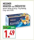 Kräuter- oder Früchtetee im Angebot bei Marktkauf in Bottrop Kräuter- oder Früchtetee Angebote von Meßmer bei Marktkauf Bottrop für 1,49 €