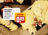 Bayernländer Schnittkäse bei REWE im Selm Prospekt für 0,89 €