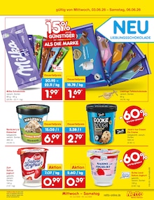 Milka im Netto Marken-Discount Prospekt "Aktuelle Angebote" mit 68 Seiten (Duisburg)