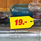 DEKO GLASSCHALE für 19,00 € bei Höffner im Angebot DEKO GLASSCHALE im aktuellen Höffner Prospekt