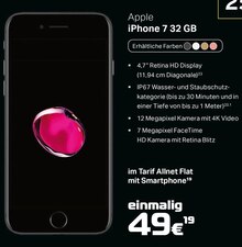 iPhone 7 32 GB bei A-Team Mobilfunk-Concept GmbH in Erftstadt iPhone 7 32 GB im Angebot bei A-Team Mobilfunk-Concept GmbH Erftstadt für 49,00 €