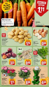 Kartoffeln im aktuellen REWE Prospekt (Mannheim) Kartoffeln im REWE Prospekt "Dein Markt" mit 20 Seiten (Mannheim)