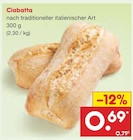 Ciabatta bei Netto Marken-Discount im Weiterstadt Prospekt für 0,69 €