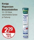 Magnesium Brausetabletten von Kneipp im aktuellen V-Markt Prospekt für 2,29 €