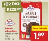 Aktuelles Raspelschokolade Angebot bei Netto Marken-Discount in Bottrop ab 1,89 €