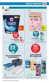 Promos Lessive dans le catalogue "LES PRIX BAS" de Hyper U Lessive en promo dans le catalogue Hyper U à la page 7