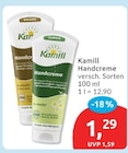Handcreme von Kamill für 1,29 € bei budni im Angebot Handcreme von Kamill im aktuellen budni Prospekt