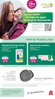 Aktueller mea - meine apotheke Prospekt (Helmstadt-Bargen, 4 Seiten zum blättern mea - meine apotheke Prospekt Unsere März-Angebote mit 4 Seiten