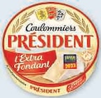 Coulommiers pasteurisé l'Extra Fondant - Président à 1,97 € dans le catalogue U Express