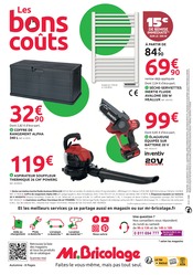 Promos Aspirateur dans le catalogue "SPÉCIAL AUTOMNE" de Mr.Bricolage Aspirateur en promo dans le catalogue Mr.Bricolage à la page 8