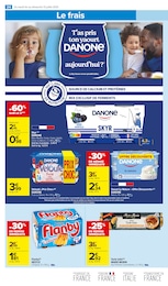 Prix et réduction Yaourt nature dans le prospectus Carrefour Market en cours Offre Yaourt nature dans le catalogue Carrefour Market du moment à la page 36