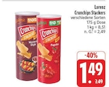 Crunchips Stackers Western Style Angebote von Lorenz bei EDEKA Weimar für 1,49 €
