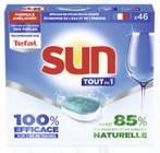 Tablettes lave-vaisselle Tout en 1 Regular 99 tâches* - SUN en promo chez Casino Supermarchés Saint-Brieuc à 5,25 €