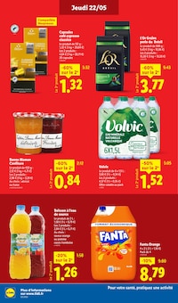 Promotion Café Grains dans le prospectus Lidl, valable du 22/05/2025 au 28/05/2025 Promo Café Grains dans le catalogue Lidl du moment à la page 14