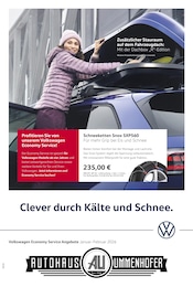 Aktueller Volkswagen Prospekt mit Tierfutter, "Startklar für den Winter", Seite 1