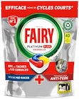 Platinum tablette lave vaisselle - FAIRY - Lidl à Saint-Denis Platinum tablette lave vaisselle - FAIRY en promo chez Lidl Saint-Denis à 18,69 €