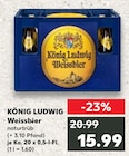 Weissbier Angebote von König Ludwig bei Kaufland Senden für 15,99 €