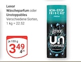 Wäscheparfum im Angebot bei GLOBUS in Bochum Wäscheparfum Angebote von Lenor bei GLOBUS Bochum für 3,49 €