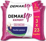LINGETTES DÉMAQUILLANTES EXPERT TOUTES PEAUX 3X23 - DEMAK UP - Intermarché à Poitiers LINGETTES DÉMAQUILLANTES EXPERT TOUTES PEAUX 3X23 - DEMAK UP en promo chez Intermarché Poitiers à 4,01 €