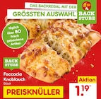 Aktuelles Focaccia Knoblauch Angebot bei Netto Marken-Discount in Freiburg (Breisgau) ab 1,19 €