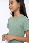 T-shirt en pointelle unie en promo chez Monoprix Vincennes Vincennes à 5,99 €