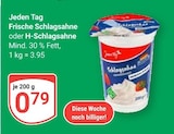 Aktuelles Frische Schlagsahne Angebot bei GLOBUS in Krefeld ab 0,79 €