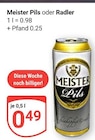 Pils Angebote von Meister bei GLOBUS Braunschweig für 0,49 €