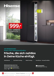 Kühlschrank im XXXLutz Möbelhäuser Prospekt "NR.1 BEI KÜCHEN" mit 16 Seiten (Landau (Pfalz))