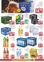 Wasser im EDEKA Prospekt in Erlangen Aktueller EDEKA Prospekt mit Wasser, "Wir lieben Lebensmittel!", Seite 33