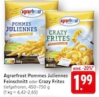 Pommes Juliennes Feinschnitt im Angebot bei E center in Neustadt Pommes Juliennes Feinschnitt Angebote von Agrarfrost bei E center Neustadt für 1,99 €