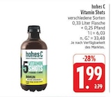 Vitamin Shots im Angebot bei EDEKA in Weimar Vitamin Shots Angebote von hohes C bei EDEKA Weimar für 1,99 €