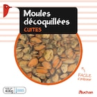 Moules Décoquillées Cuites Surgelées Auchan en promo chez Auchan Hypermarché Saint-Denis à 3,50 €