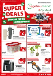 Hagebaumarkt Prospekt: "SUPER DEALS", 10 Seiten, 04.01.2025 - 11.01.2025