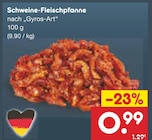 Schweine-Fleischpfanne bei Netto Marken-Discount im Bad Liebenwerda Prospekt für 0,99 €