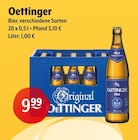 Bier im Angebot bei Getränke Hoffmann in Castrop-Rauxel Bier Angebote von Oettinger bei Getränke Hoffmann Castrop-Rauxel für 9,99 €