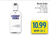 Vodka im Angebot bei diska in Coburg Vodka Angebote von Absolut bei diska Coburg für 10,99 €