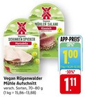 Veganer Schinken Spicker Mortadella im Angebot bei E center in Lahr Veganer Schinken Spicker Mortadella Angebote von Rügenwalder Mühle bei E center Lahr für 1,00 €