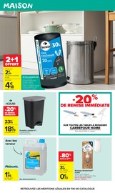 Promos Poubelle dans le catalogue "Carrefour market" de Carrefour Market Poubelle en promo dans le catalogue Carrefour Market à la page 48