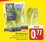 Mini Romanasalat für 0,77 € bei EDEKA im Angebot Mini Romanasalat im aktuellen EDEKA Prospekt