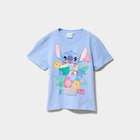 T-shirt manches courtes coton Stitch bleu fille à La Halle dans Villeneuve-d'Olmes T-shirt manches courtes coton Stitch bleu fille à La Halle dans Villeneuve-d'Olmes