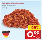 Schweine-Fleischpfanne im Angebot bei Netto Marken-Discount in Hof Schweine-Fleischpfanne Angebote bei Netto Marken-Discount Hof für 0,99 €