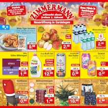 Mineralwasser Angebot im aktuellen Zimmermann Prospekt auf Seite 1