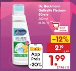 Netto Marken-Discount - Gallseife Flecken-Bürste Angebot im Prospekt Gallseife Flecken-Bürste bei Netto Marken-Discount im Prospekt "" für 1,99 €