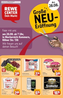 Aktueller REWE Prospekt "Dein Markt" Seite 1 von 32 Seiten für Mechernich