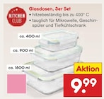 Glasdosen, 3er Set Angebot in Prislich Glasdosen, 3er Set im aktuellen Prospekt bei Netto Marken-Discount in Prislich