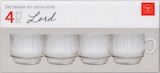 Lot de 4 tasses - Lord en promo chez Intermarché Super Lot de 4 tasses - Lord dans le catalogue Intermarché Super