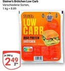 Aktuelles Brötchen Low Carb Angebot bei GLOBUS in Duisburg ab 2,49 €