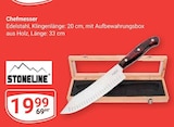 Chefmesser im Angebot bei GLOBUS in Braunschweig Chefmesser Angebote von STONELINE bei GLOBUS Braunschweig für 19,99 €